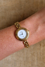 Rare Vintage Ladies Gold Plated 11/12 Gucci Watch 6 Bezels in Box