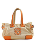 Rare 2007 Loewe Canvas Shoulder Bag