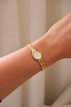Vintage Ladies 1990s Gold Rotary Watch – Quartz Movement – Working & Keeping Time