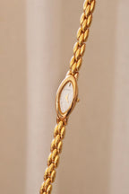 Vintage Ladies Gold Slim Seiko Watch Working