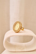 Vintage Gold Josmar Ring Watch Manual Wind Swiss Made