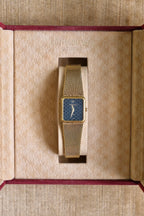 Vintage Raymond Weil Genève 5702 Ladies Watch 18K Gold Plated Quartz 1980s Swiss