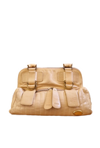Chloe Vintage Butter Yellow / Tan  Bay Bag Soft Leather shoulder bag