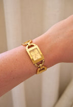 Vintage Ladies Christian Dior Malice gold-plated Watch Working