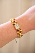 Rare 1940s Ladies Omega 14k Gold Plated Watch Manual Wind Working