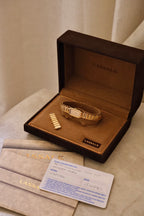 1990 Vintage Ladies Seiko Lassale Gold Tank Watch Box & Papers