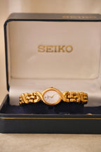 1998s Women’s Vintage Gold Seiko Watch with Box’s and Papers