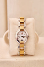 Vintage Tissot Ladies Two Tone Bracelet Watch – 1990s Swiss Made Dress Watch