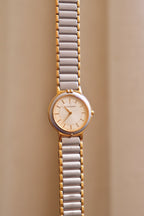 Vintage 90s Yves Saint Laurent Ladies' Quartz Watch - Silver-Tone Bracelet