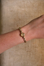 Rare Vintage Petite Tiny Gold Tear Drop Bracelet Seiko Watch