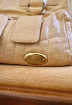 Chloe Vintage Butter Yellow / Tan  Bay Bag Soft Leather shoulder bag