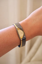 Rare Vintage 1980s Ladies Seiko "Half-Moon" Watch