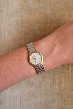 Vintage 90s Yves Saint Laurent Ladies' Quartz Watch - Silver-Tone Bracelet