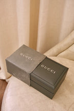 Rare Vintage Ladies 1900L Gold Bangle Gucci Watch In Box