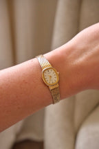 Vintage Ladies Gold Pulsar Watch Working