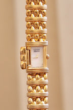 Rare 90s Mother of Pearl Gold Citizen Ladies Hidden Bracelet Watch