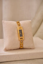 Vintage Gucci 3900l ladies gold plated wristwatch
