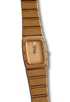 Rare Vintage 80s Gold Tank Seiko Ladies Quartz Watch