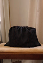 Vintage Gucci Bamboo Tote Bag Brown Suede with Bamboo Handles Circa 1980s