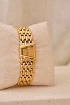 Rare Vintage Ladies Seiko Rivoli Asymmetrical Gold Plated Quartz Watch Working