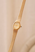 90s Slim Gold Plated Ladies Rotary Watch Working