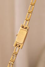Vintage Gucci 3900l ladies gold plated wristwatch