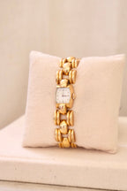 Rare 1940s Ladies Omega 14k Gold Plated Watch Manual Wind Working
