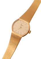 Vintage President 60/70s Gold Ladies Swiss Made Mechanical Watch in Box Working