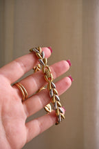Near Mint Vintage Ladies Two Tone Diamont Accent Seiko Nina Ricci Watch