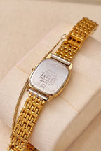 Vintage 1990s Gold-Plated Ladies' Seiko Exceline Quartz Watch