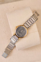 Vintage 90s Yves Saint Laurent Ladies' Quartz Watch - Silver-Tone Bracelet