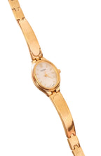 Vintage 90s Gold Ladies Pulsar Watch Working