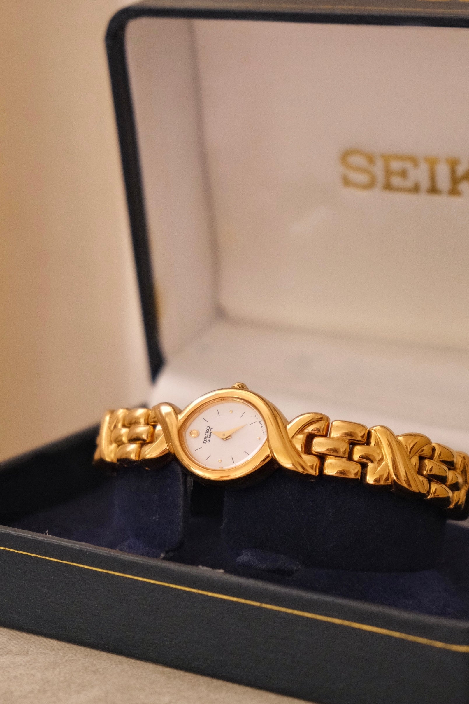 1998s Women’s Vintage Gold Seiko Watch with Box’s and Papers
