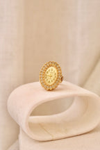 Vintage Gold Josmar Ring Watch Manual Wind Swiss Made