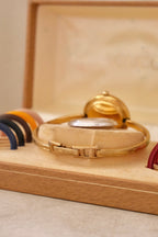 RARE Vintage Gucci Interchangeable Bezel Watch FULL BEZEL set with Box