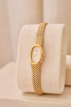 1980s/90s Near Mint Ladies Gold Dainty Seiko Watch in Box