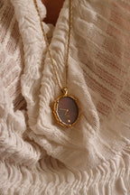 Rare 1980s Seiko Gold Plated Pendant Watch Necklace, Burgundy Maroon Dial Quartz Watch with Chain