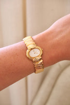 1981 Rare Vintage Oval Gold Seiko Women’s Watch Working
