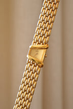Rare 90s Vintage Ladies Gold Seiko Rivoli 4N00-5749  Watch with Champagne Dial