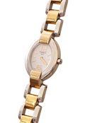 Vintage Tissot Ladies Two Tone Bracelet Watch – 1990s Swiss Made Dress Watch