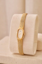 1980s/90s Near Mint Ladies Gold Dainty Seiko Watch in Box