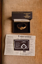 Vintage Ladies Gold Plated Longines Watch, Roman Numeral Champange Dial Box & Papers