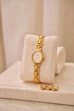 Vintage Ladies 1990s Gold Rotary Watch – Quartz Movement – Working & Keeping Time