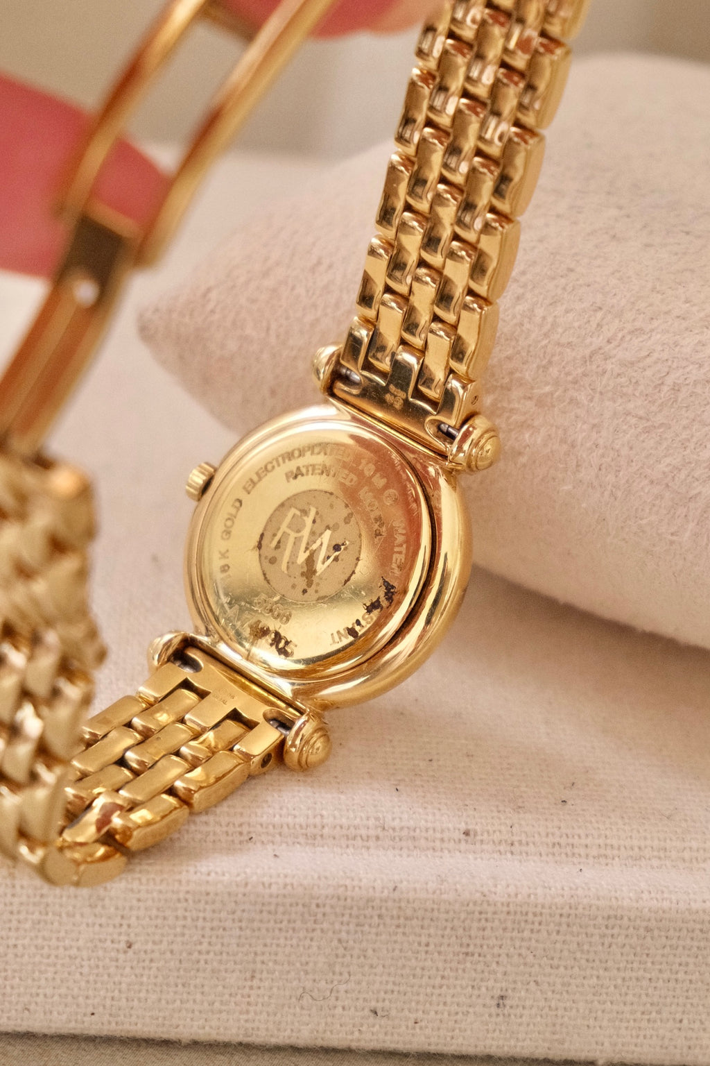 Vintage Women’s 18k Gold Plated Raymond Weil Watch