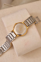 Vintage 90s Yves Saint Laurent Ladies' Quartz Watch - Silver-Tone Bracelet