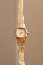 Sweet Ladies Vintage Gold Accursit Heart Watch Quartz Working