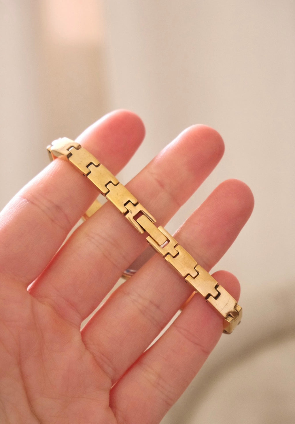 Vintage 90s Gold Ladies Pulsar Watch Working