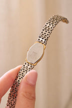 Rare Vintage 90s Seiko Two Tone Bracelet Strap Watch Working