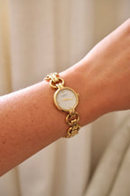 Vintage Ladies' Gold-Plated Raymond Weil Quartz Watch - Round Dial
