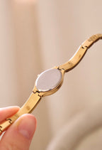 Vintage 90s Gold Ladies Pulsar Watch Working